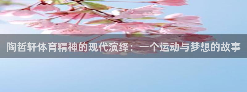 意昂5注册：陶哲轩体育精神的现代演绎：一个运动与梦想的故事