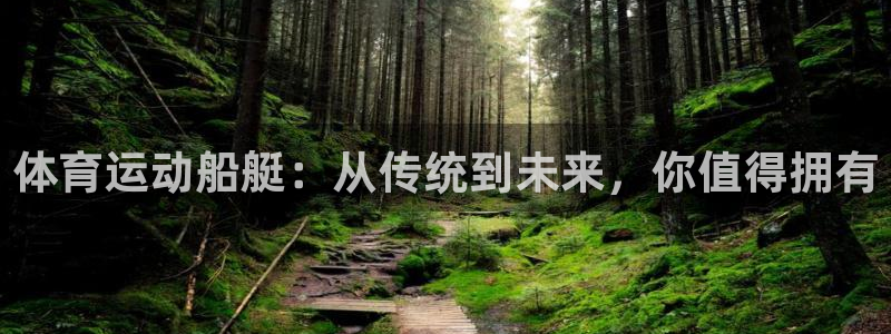 意昂体育网页版入口：体育运动船艇：从传统到未来，你值得拥有